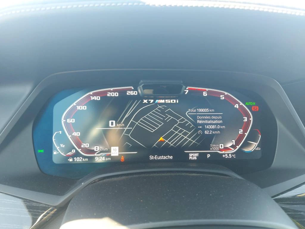 BMW X7 M50i* HEAD-UP * DISTRONIC * LASER * , снимка 10 - Автомобили и джипове - 54354175