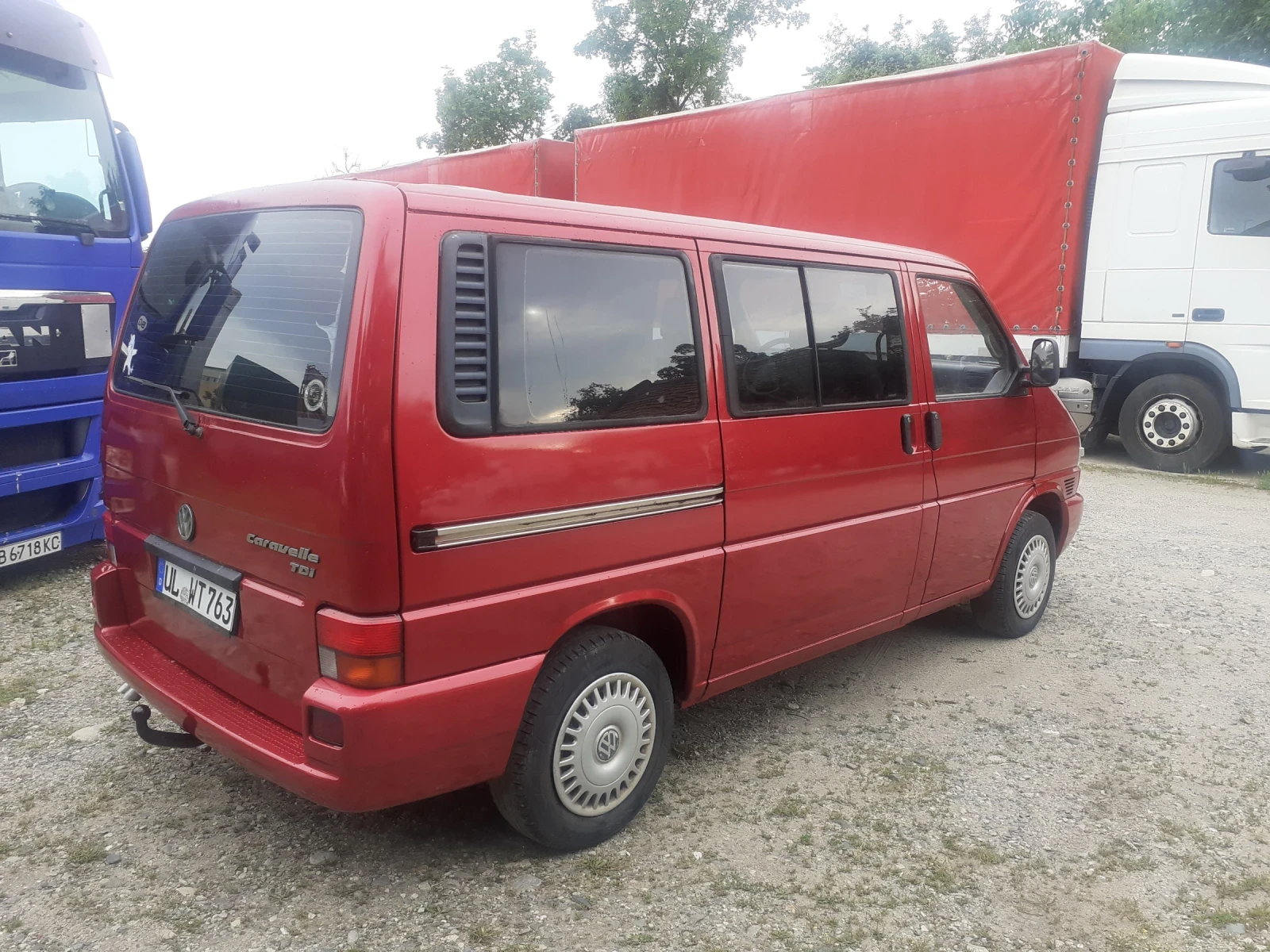 VW T4 2, 5 TDI CARAVELLE, КЛИМАТИК , снимка 6 - Бусове и автобуси - 53568870