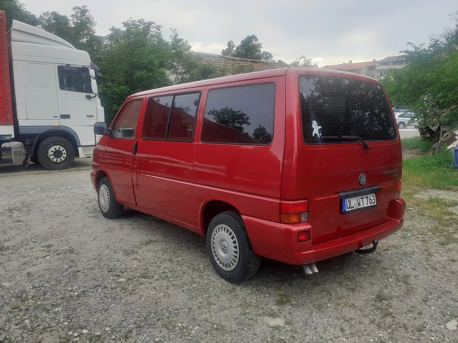 VW T4 2, 5 TDI CARAVELLE, КЛИМАТИК , снимка 5 - Бусове и автобуси - 53568870