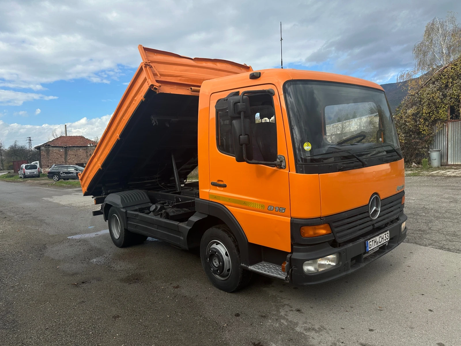 Mercedes-Benz Atego 815* Тристранен самосвал* 4м. - изображение 3