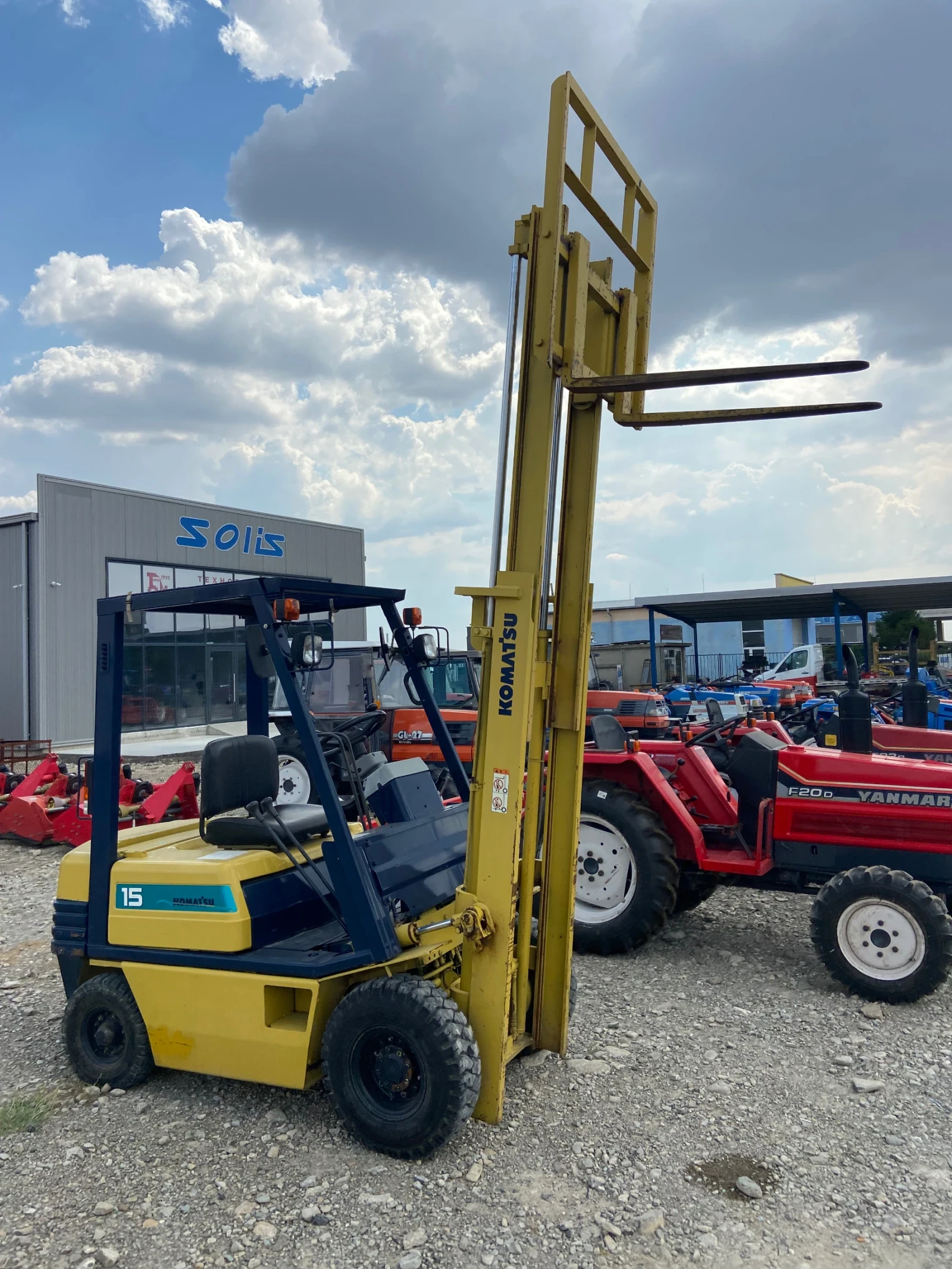Мотокар Komatsu 