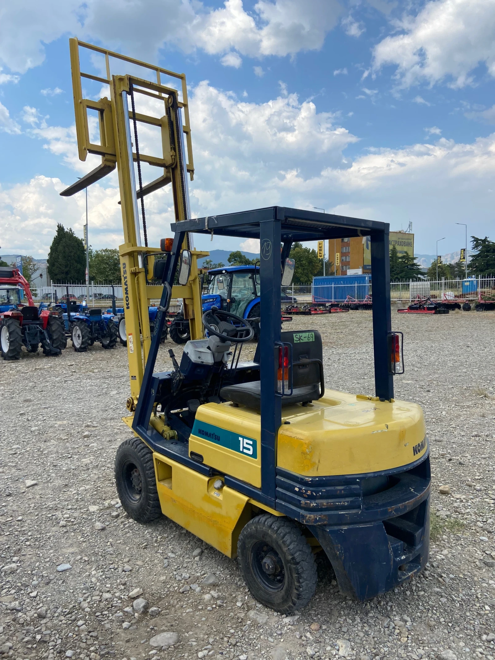 Мотокар Komatsu , снимка 3 - Индустриална техника - 55685226