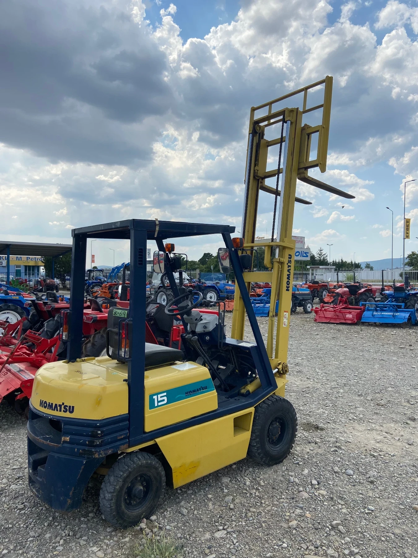 Мотокар Komatsu , снимка 4 - Индустриална техника - 55685226