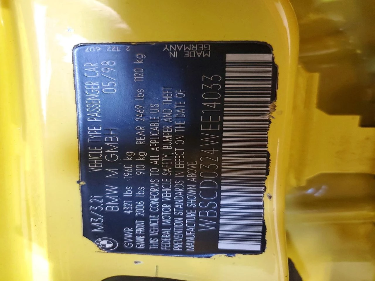 BMW M3 3.2l Automatic, снимка 12 - Автомобили и джипове - 54274429