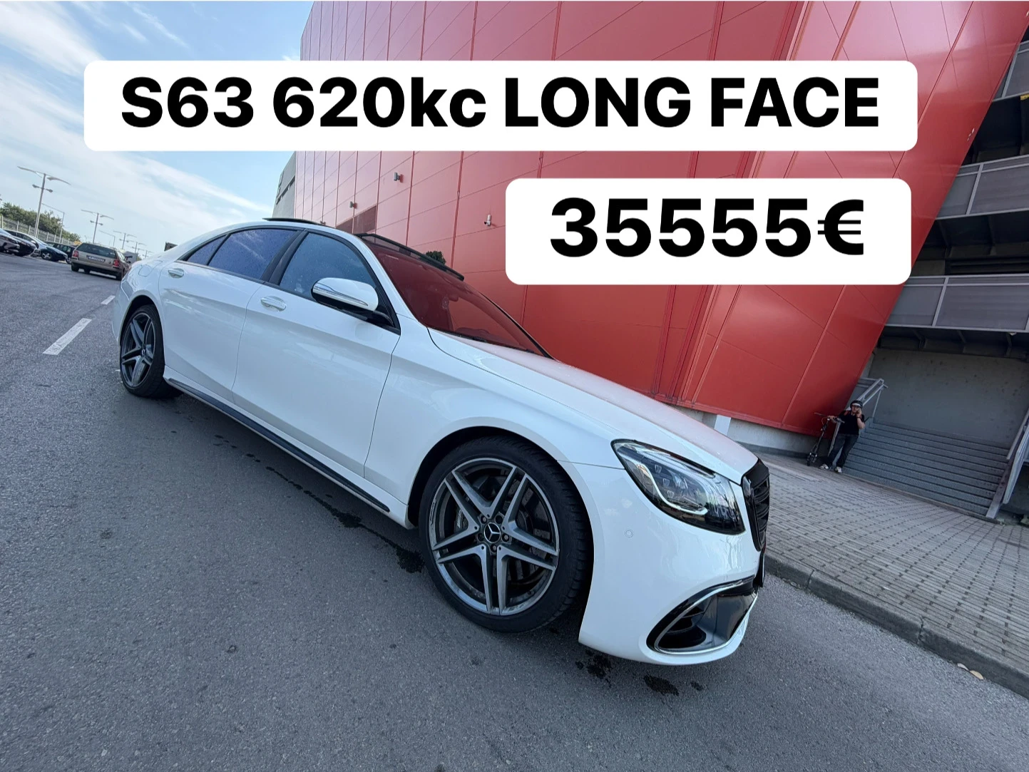 Mercedes-Benz S 63 AMG БАРТЕР* 620кс* LONG* 4x4* FACE
