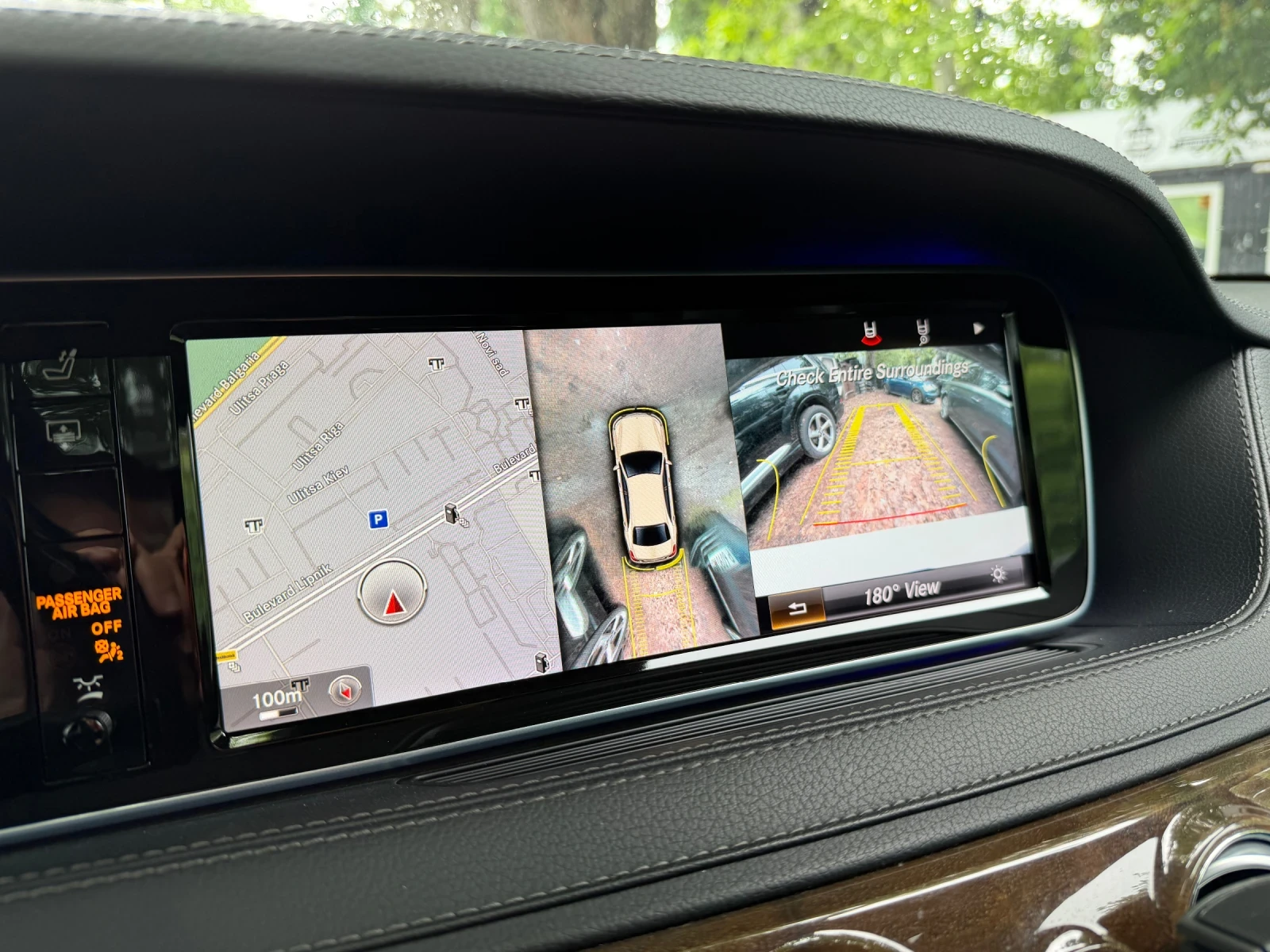 Mercedes-Benz S 63 AMG БАРТЕР* 620кс* LONG* 4x4* FACE, снимка 15 - Автомобили и джипове - 55802919