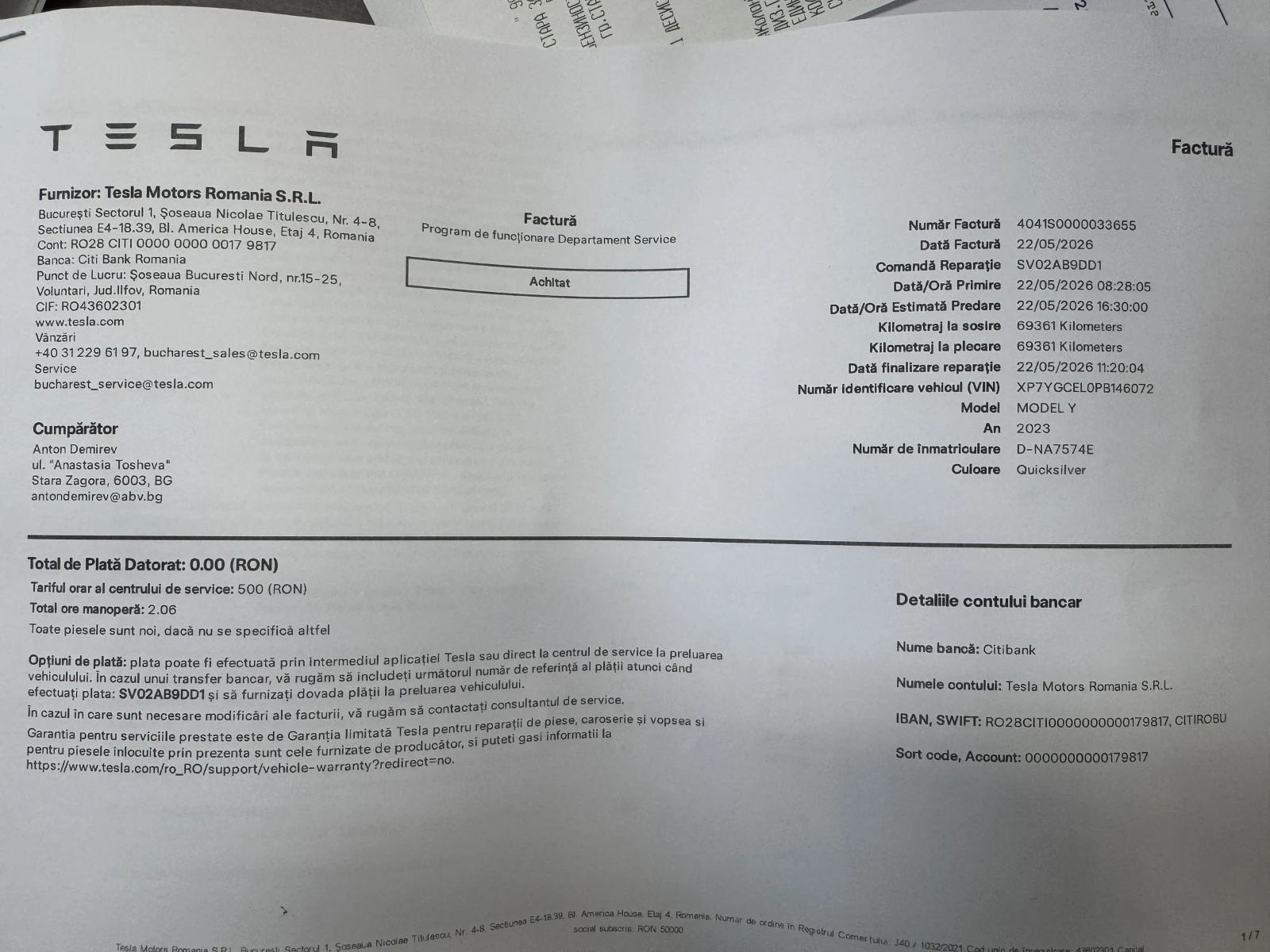 Tesla Model Y Performance, снимка 14 - Автомобили и джипове - 56368024
