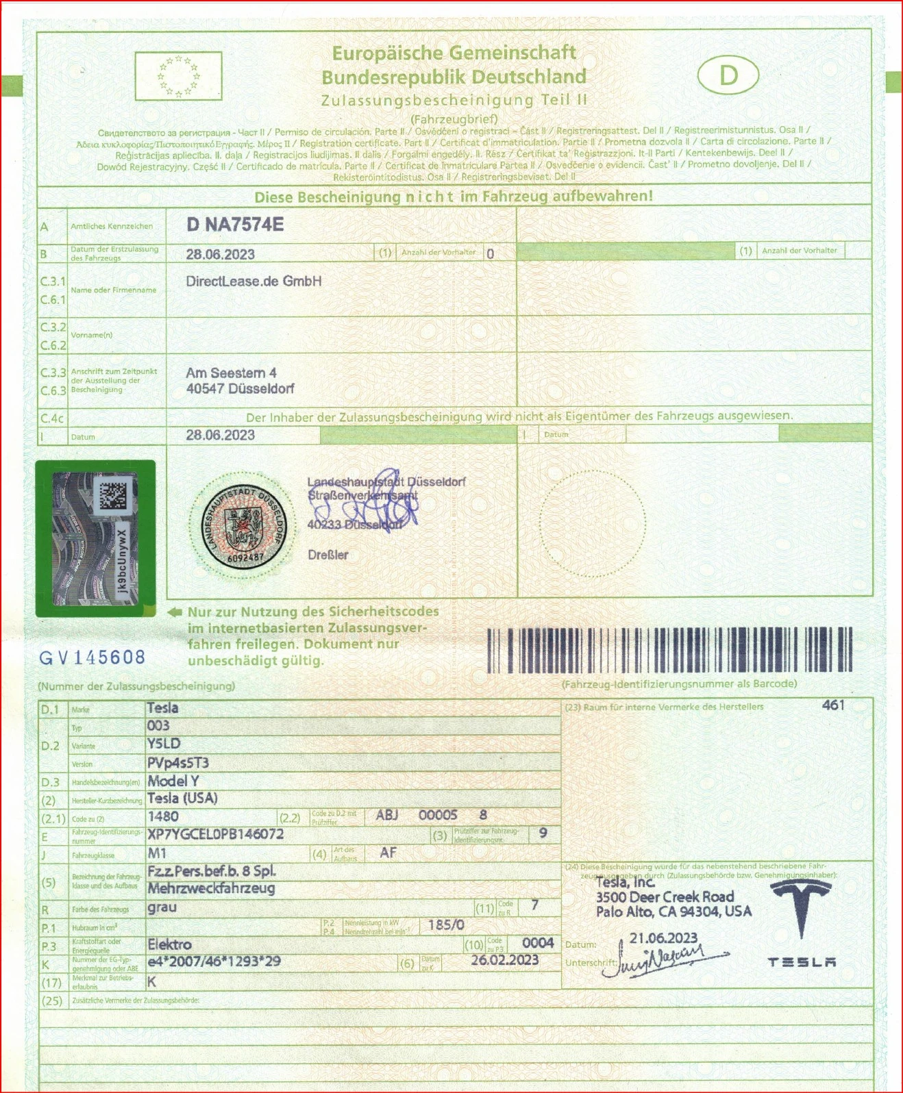 Tesla Model Y Performance, снимка 15 - Автомобили и джипове - 56368024