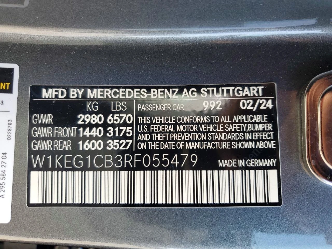 Mercedes-Benz EQE Sedan 350 4Matic, снимка 12 - Автомобили и джипове - 54237524