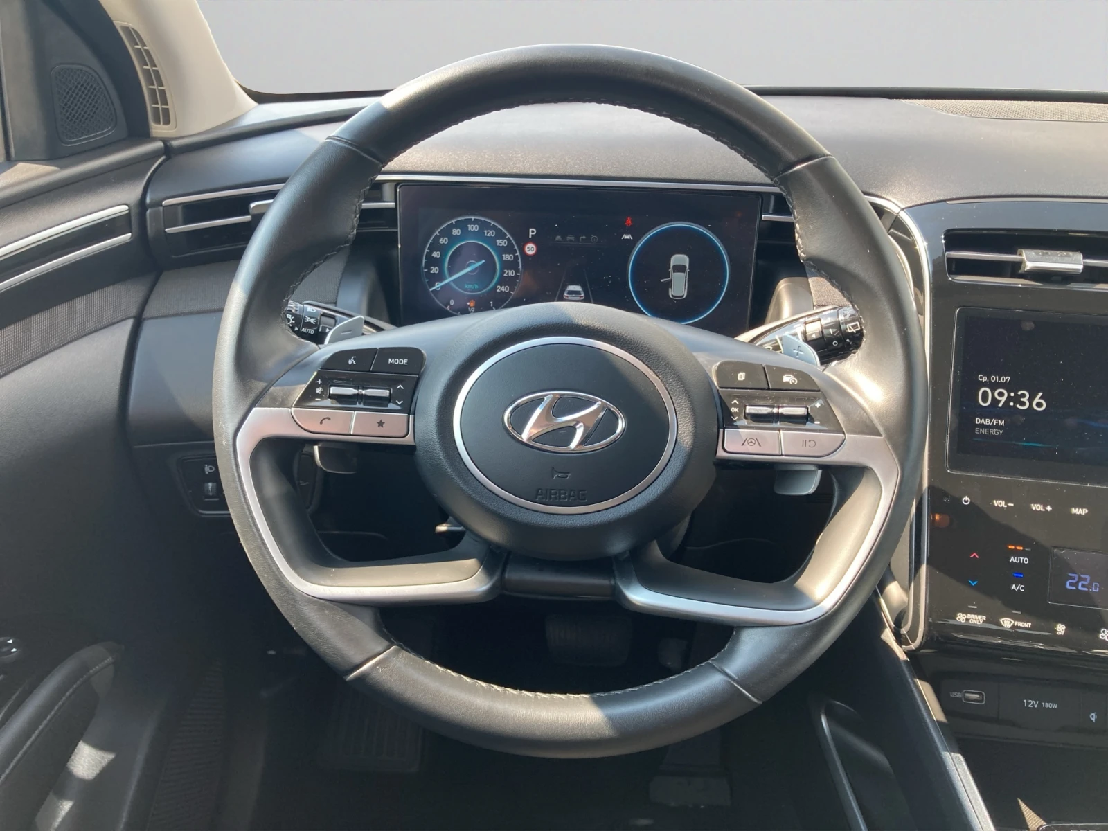 Hyundai Tucson 1.6TGI HEV 230HP AT, снимка 13 - Автомобили и джипове - 55112742