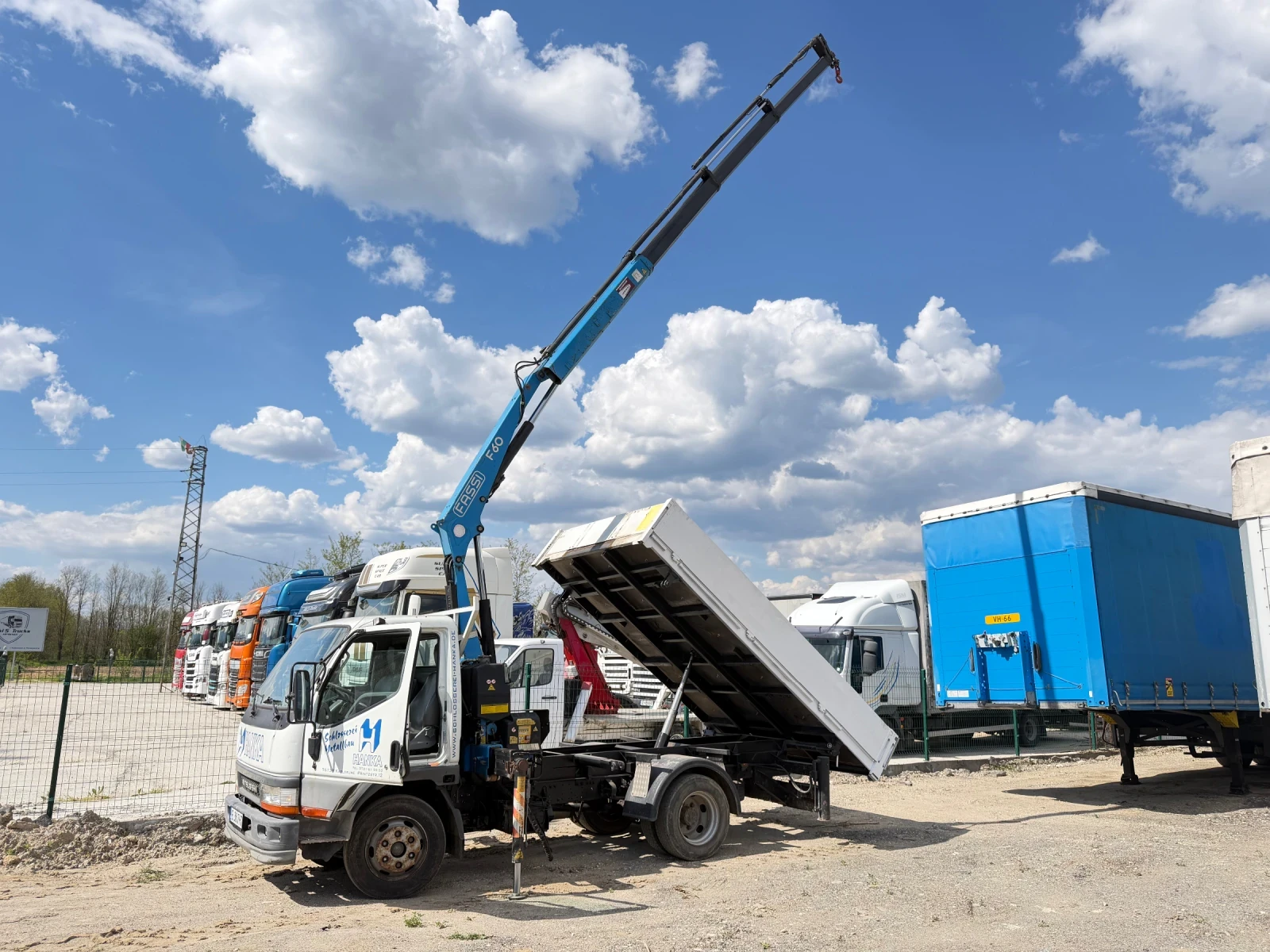 Mitsubishi Canter Тристранен самосвал Нов внос