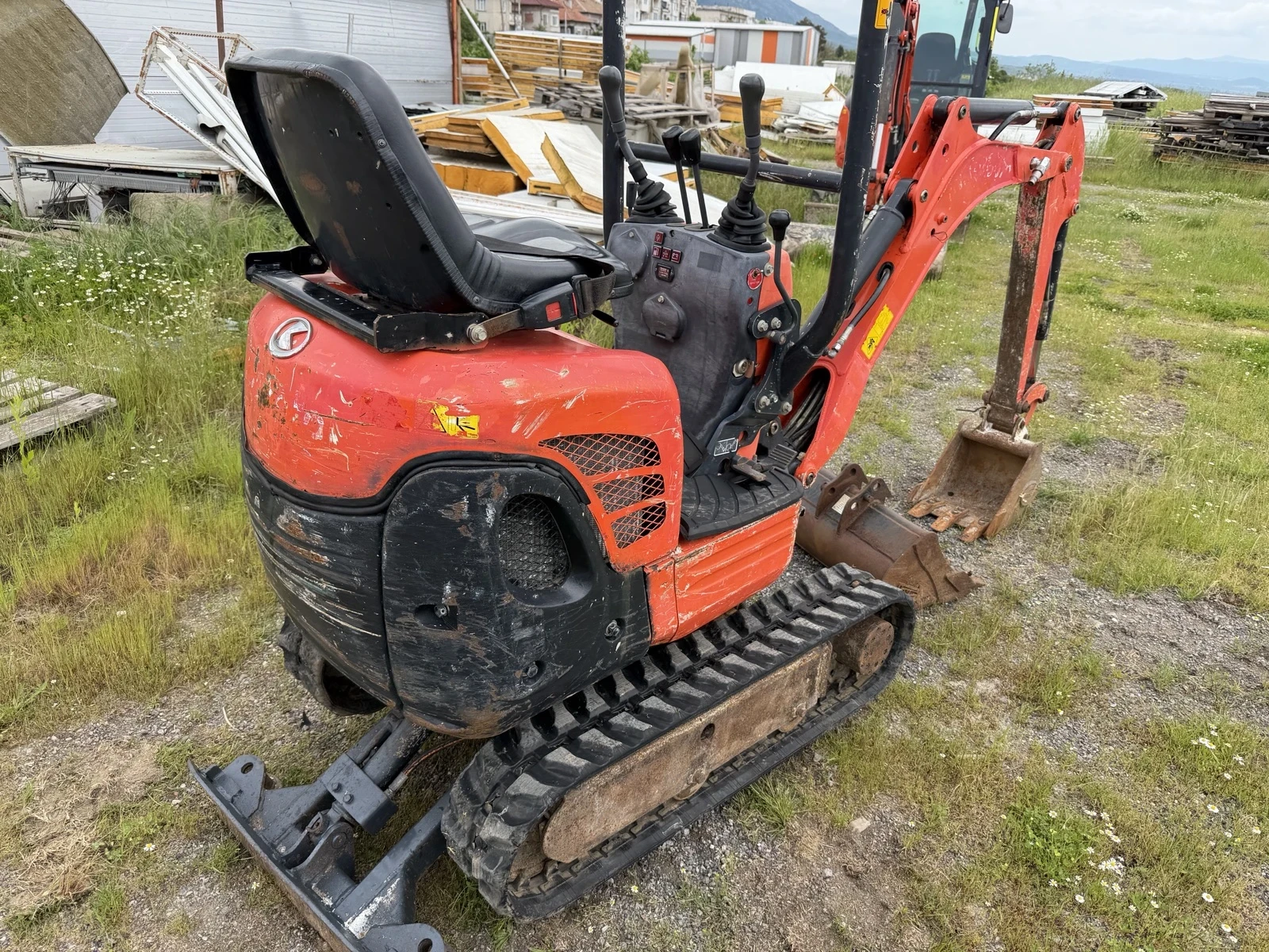 Багер Kubota K008-3, снимка 2 - Индустриална техника - 54642102