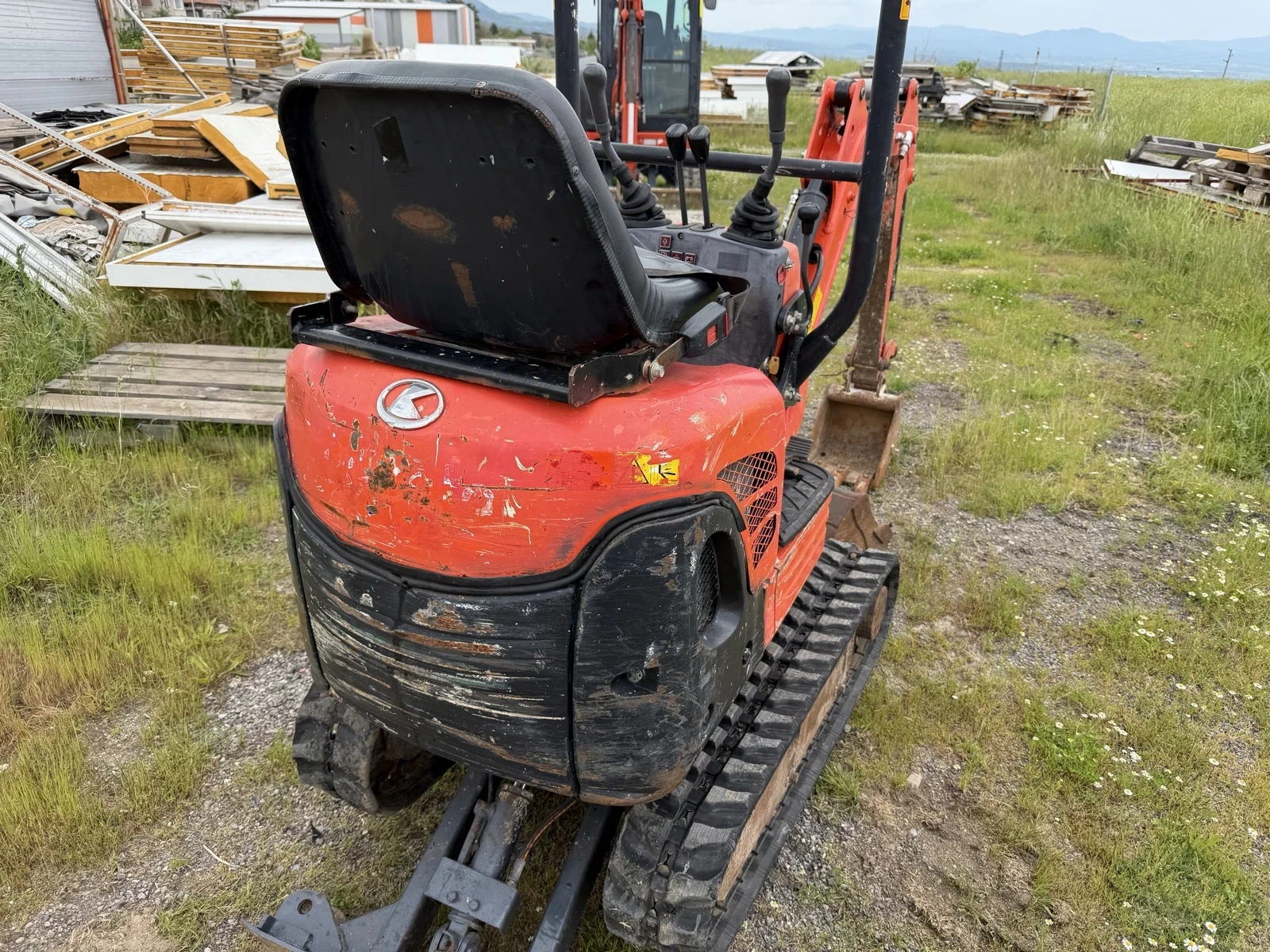 Багер Kubota K008-3, снимка 3 - Индустриална техника - 54642102