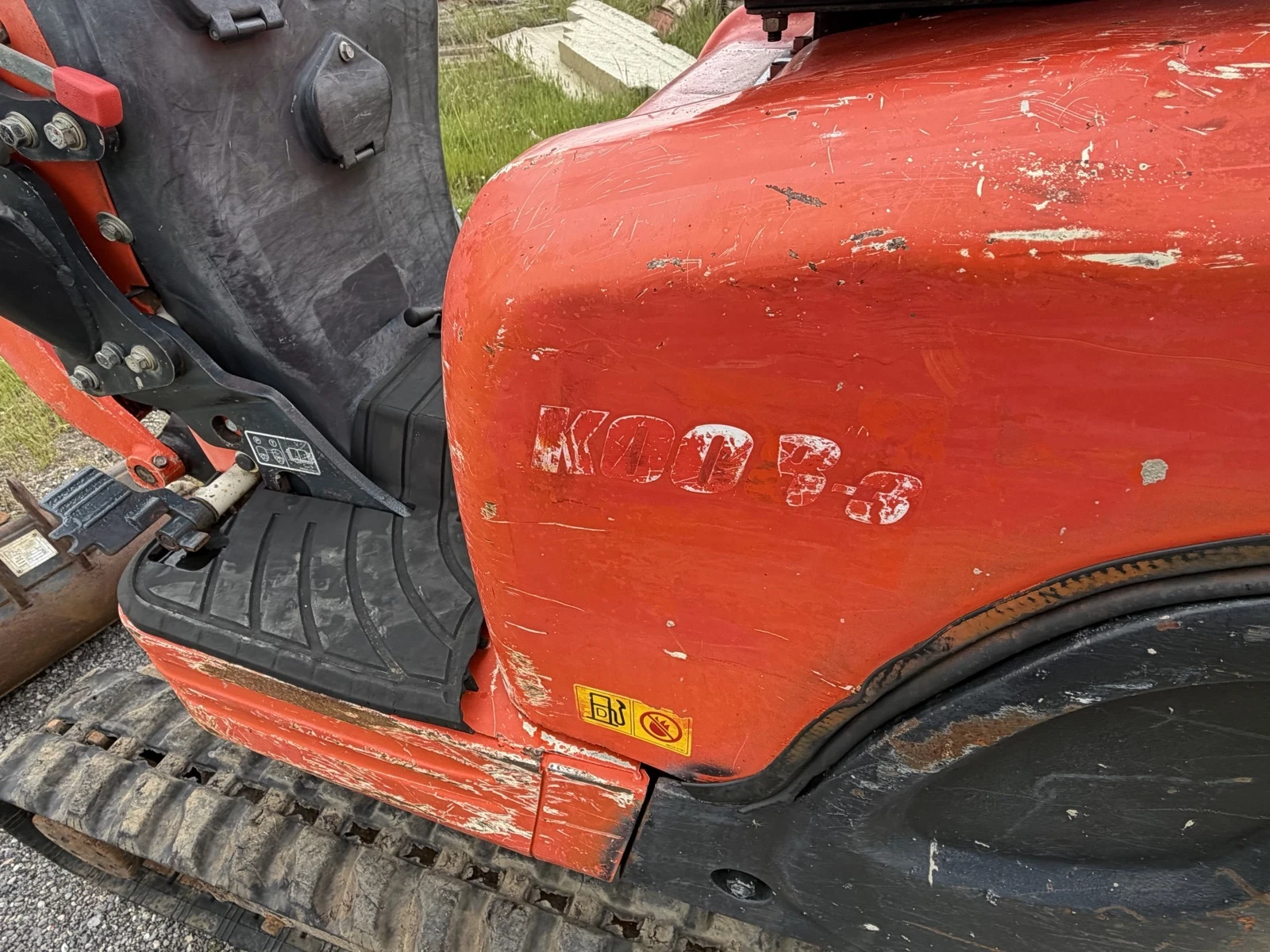 Багер Kubota K008-3, снимка 6 - Индустриална техника - 54642102