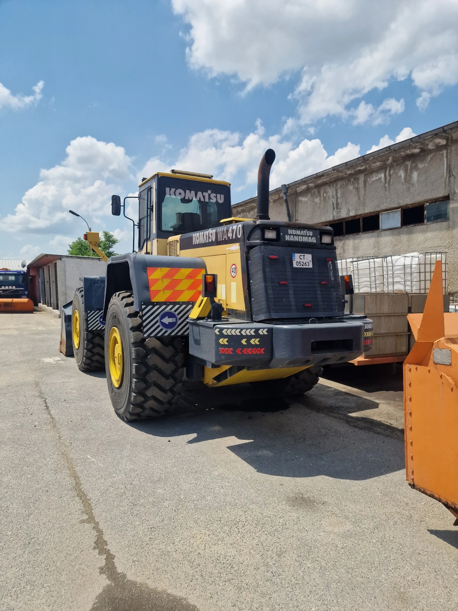 Челен товарач Komatsu WA470 , снимка 3 - Индустриална техника - 54866795