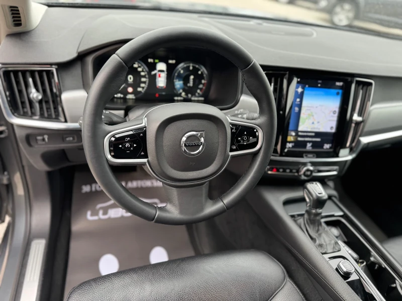 Volvo V90 2.0D- FULL LED-КОЖА-AUT-KAMERA-NAVI-KEYLESS, снимка 9 - Автомобили и джипове - 48346348