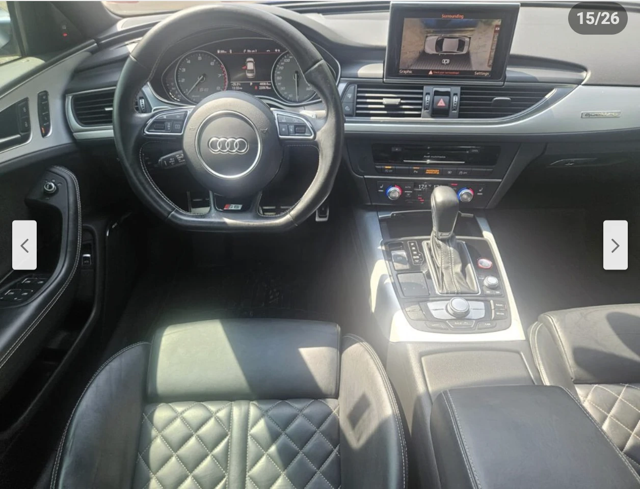 Audi S6 MATRIX* BOSE* 360КАМЕРА* АЛКАНТАРА* LANE* ASSIST*  - изображение 9