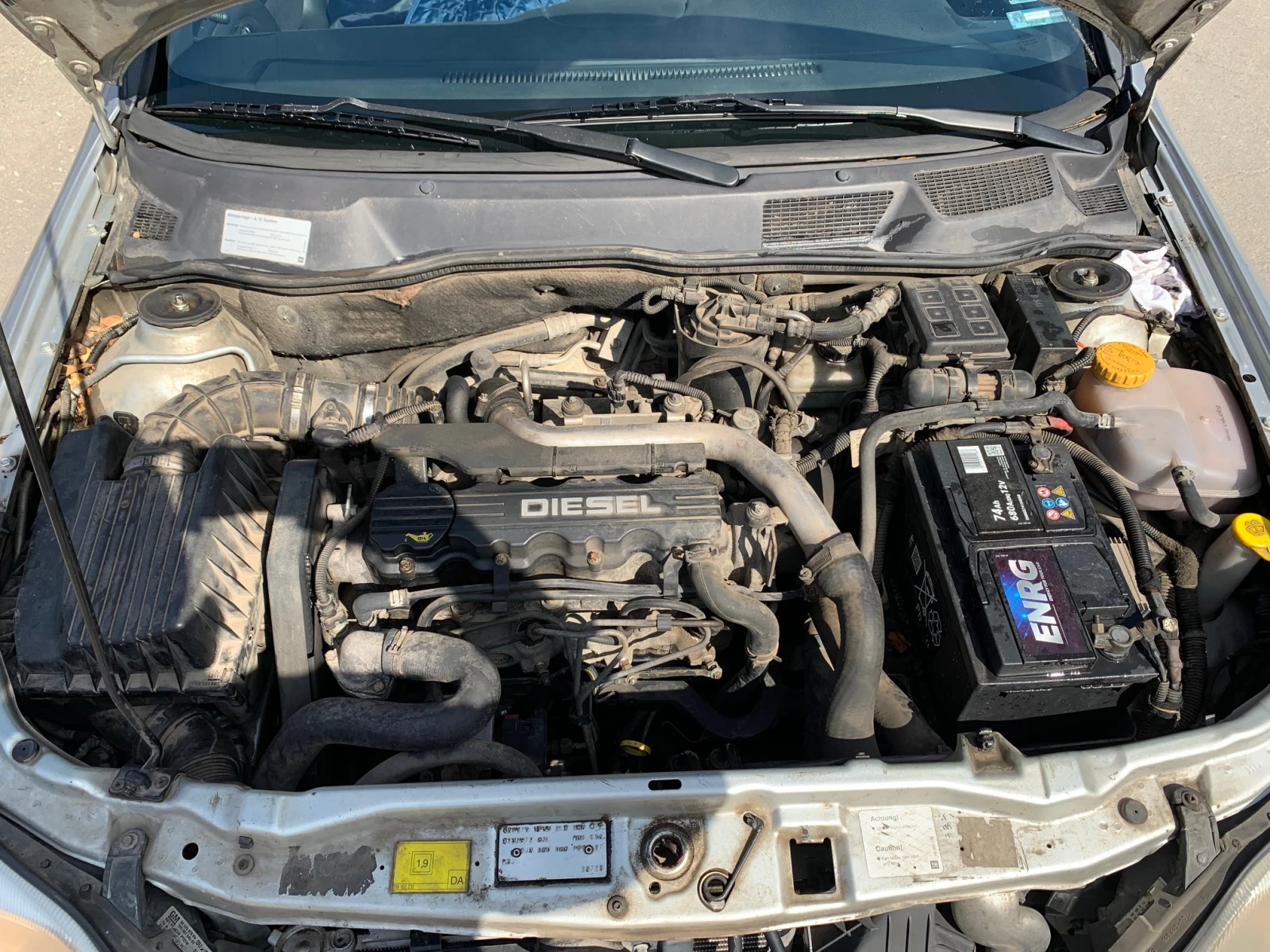 Opel Astra 1.7TD-68кс. КЛИМАТИК  - изображение 10