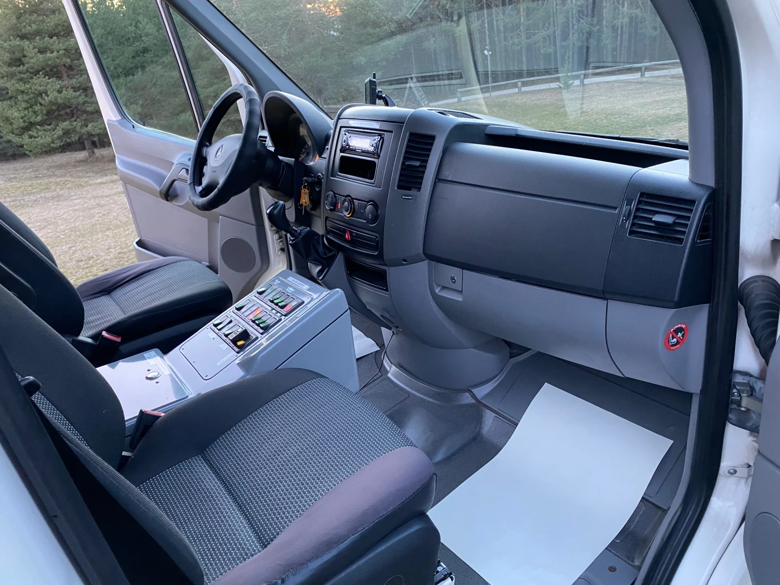 Mercedes-Benz Sprinter 316 НОВ МОТОР на 25000!ТОП СЪСТОЯНИЕ, НОВ ВНОС- ГЕРМАН, снимка 11 - Бусове и автобуси - 53752838