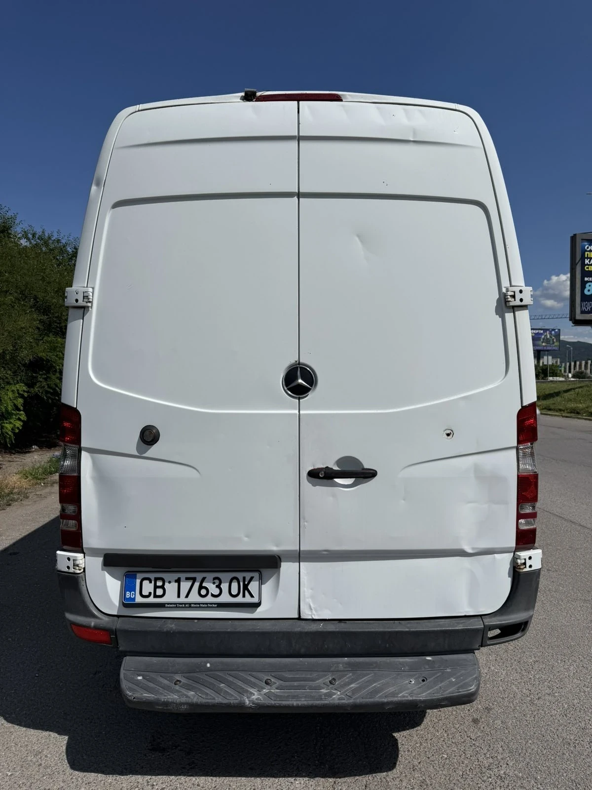 Mercedes-Benz Sprinter 313 2.2 DIESEL XXL 130 6 скорости КЛИМАТИК, снимка 5 - Бусове и автобуси - 54974026