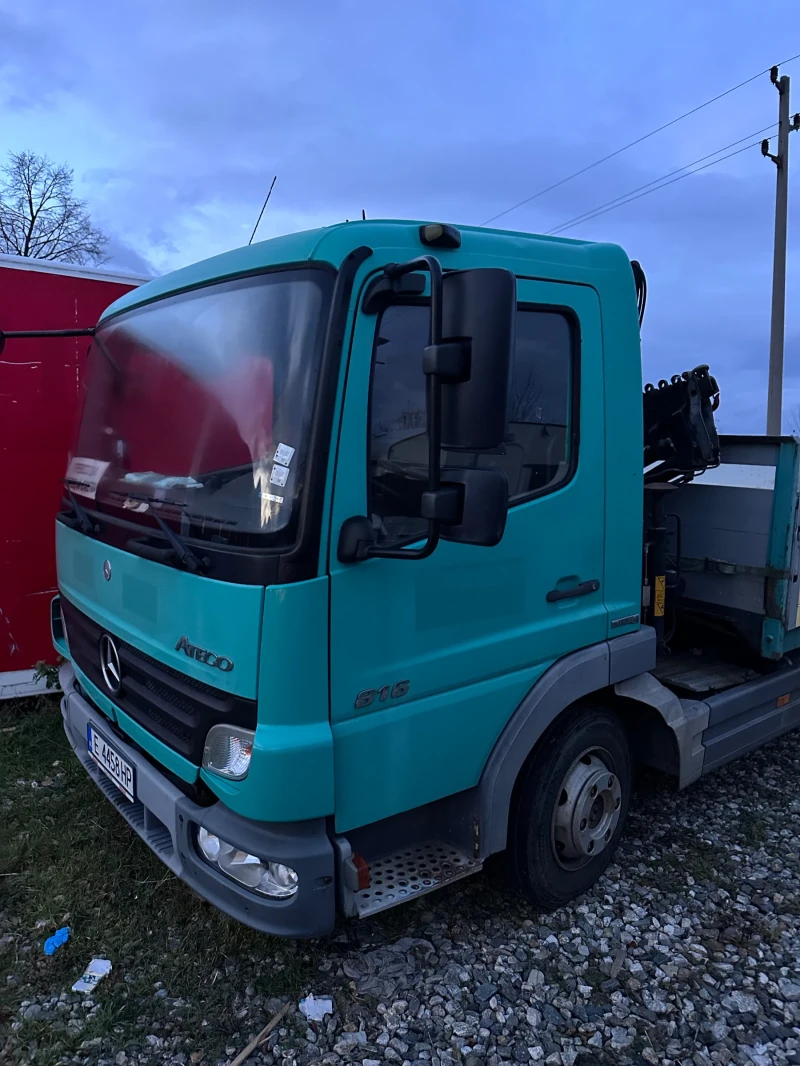 Mercedes-Benz Atego 816 с кран, снимка 3 - Камиони - 53132080
