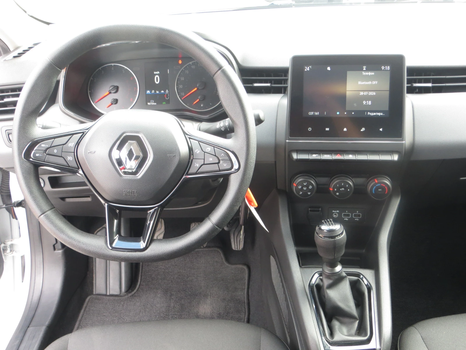 Renault Clio 1.0 ФАБРИЧЕН БЕНЗИН/ГАЗ/ГАРАНЦИОНЕН, снимка 8 - Автомобили и джипове - 55444463