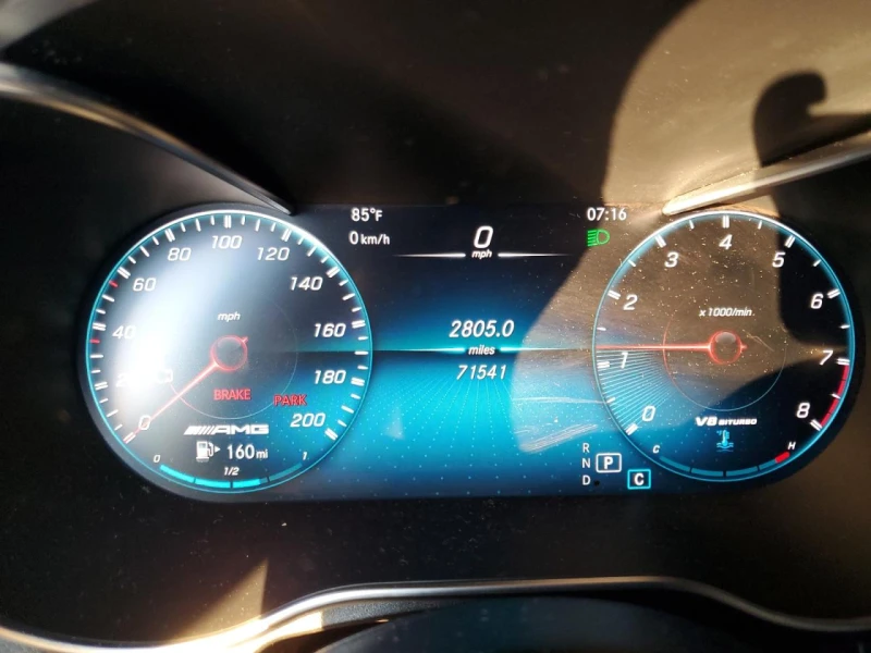 Mercedes-Benz GLC 63 AMG 4MATIC * NAVI * LED * CAMERA * BURMESTER * ПОДГРЕВ, снимка 10 - Автомобили и джипове - 53328089