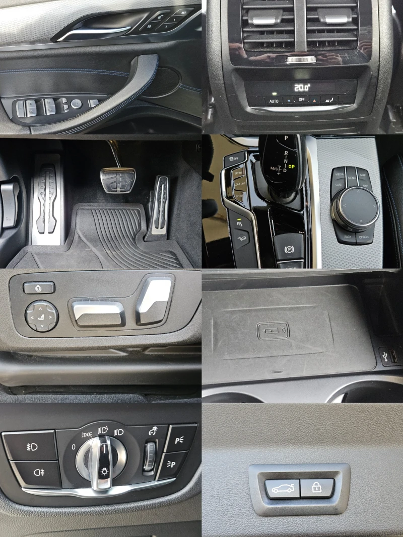 BMW X3 D/M-Sport/4Х4/HeadUp/ACC/ПАНОРАМА/NAVI/LED/БЛУТУТ, снимка 14 - Автомобили и джипове - 53535406