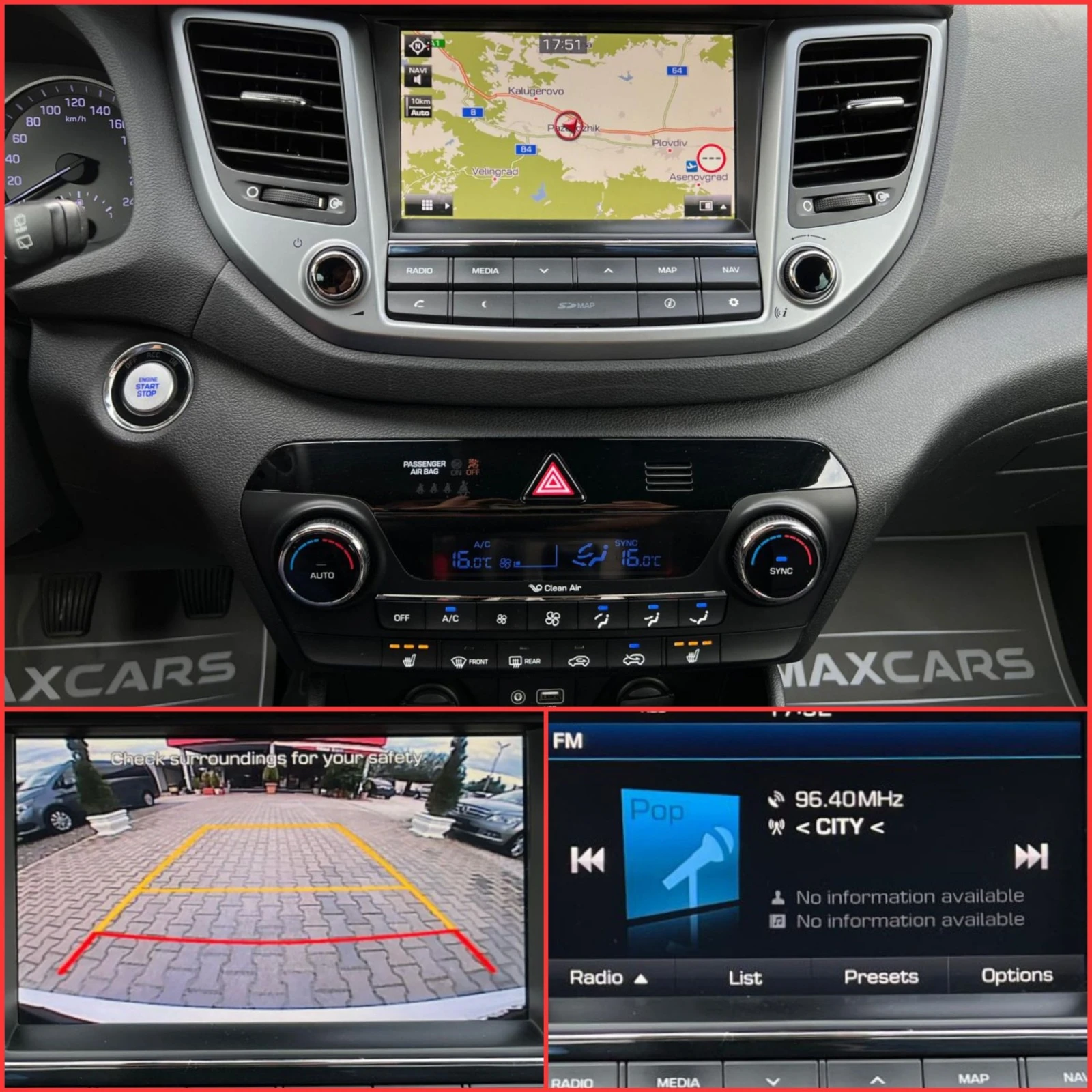 Hyundai Tucson 1.7CRDi СОБСТВЕН ЛИЗИНГ/KEYLESS GO/ЕВРО 6В | Mobile.bg — изображение 15