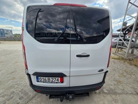 Ford Transit Custom 14г.2.2-125к.с.7+ 1 ДВЕ СТРАНИЧНИ ВРАТИ, снимка 5