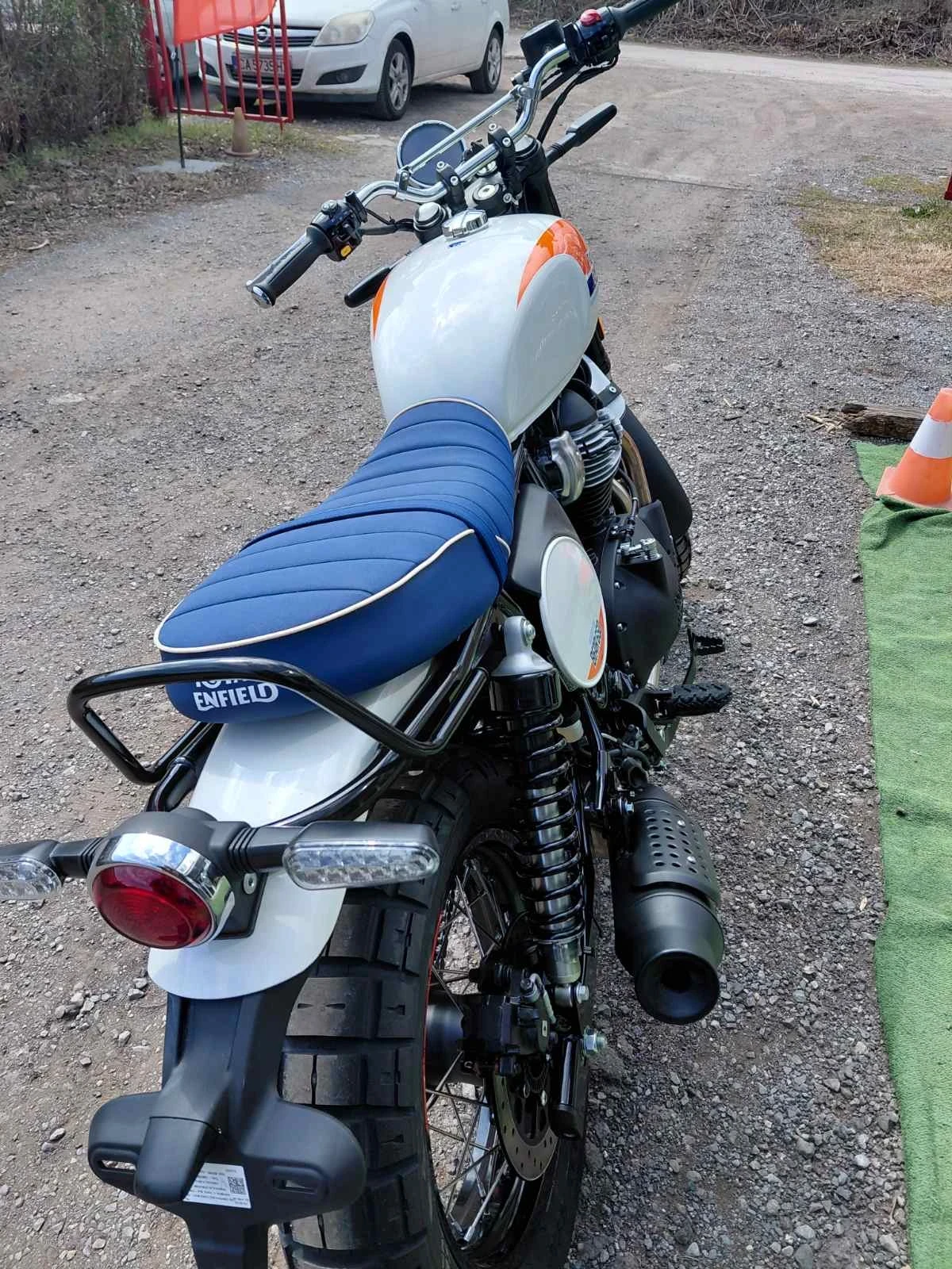 Royal Enfield Bear Boardwalk White, снимка 2 - Мотоциклети и мототехника - 53995930