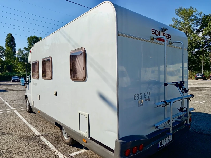 Кемпер HYMER / ERIBA Solifer 636, снимка 3 - Каравани и кемпери - 53360461