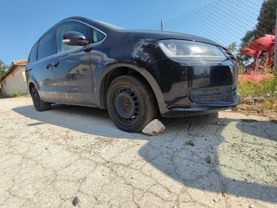 На части WV Sharan Facelift 2012 Фолксваген Шаран 20 TDI Фейслифт
