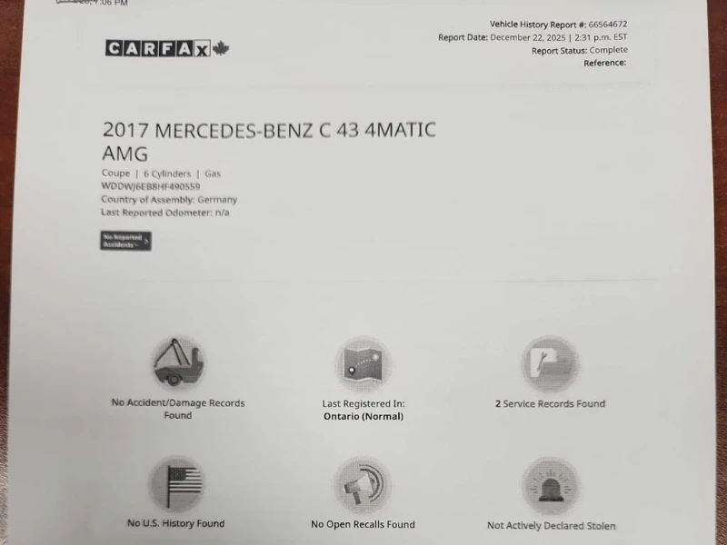 Mercedes-Benz C 43 AMG * CARFAX * БЕЗ ПЪРВОНАЧАЛНА ВНОСКА, снимка 10 - Автомобили и джипове - 52891239