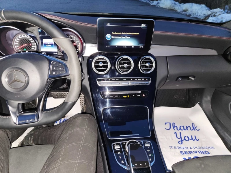 Mercedes-Benz C 43 AMG * CARFAX * БЕЗ ПЪРВОНАЧАЛНА ВНОСКА, снимка 9 - Автомобили и джипове - 52891239