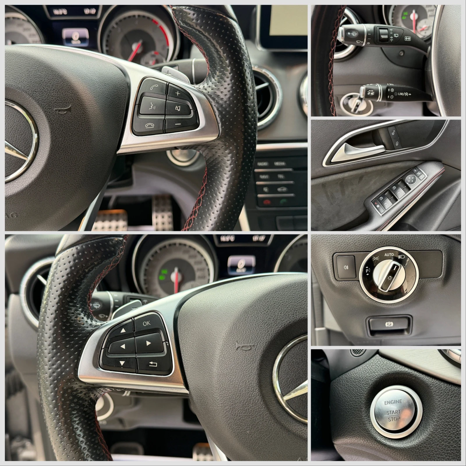 Mercedes-Benz CLA 220 AMG pack* 7G tronic* Recaro* Distronic* Bi-Xenon | Mobile.bg   14