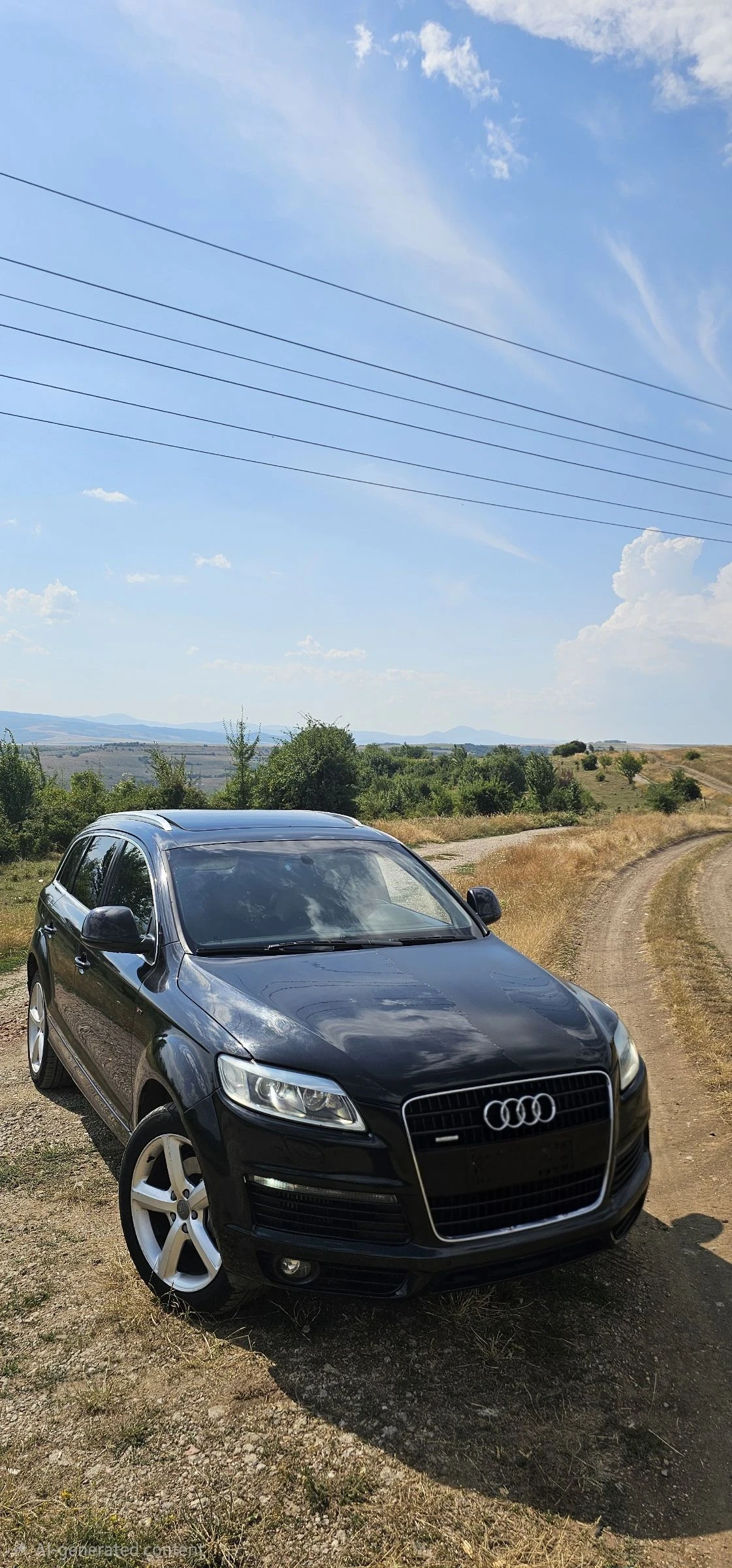 Audi Q7 4.2 TDI S-line 7 Места/Панорама/Теглич, снимка 3 - Автомобили и джипове - 55259571