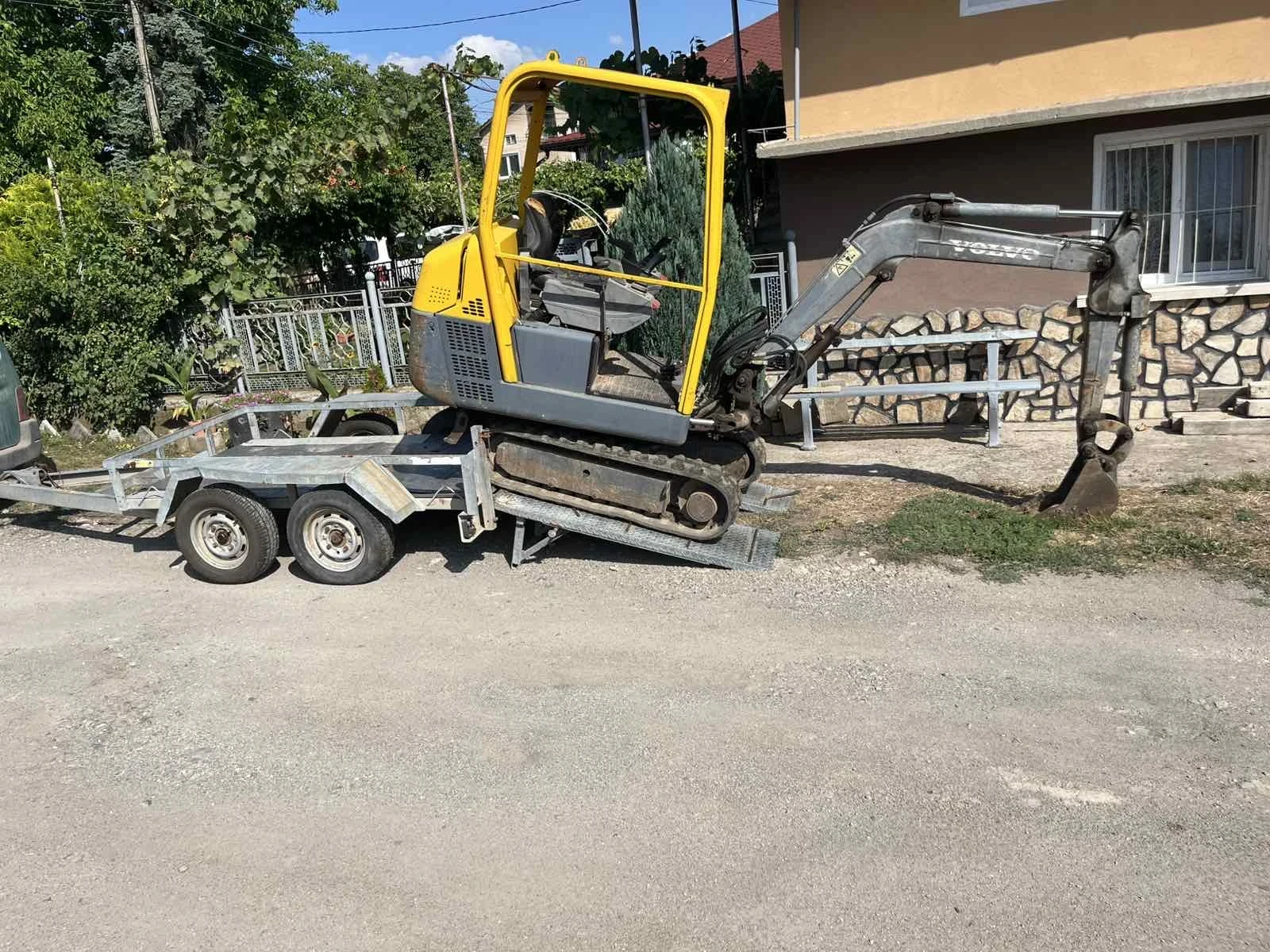 Багер Volvo E15, снимка 4 - Индустриална техника - 55848646