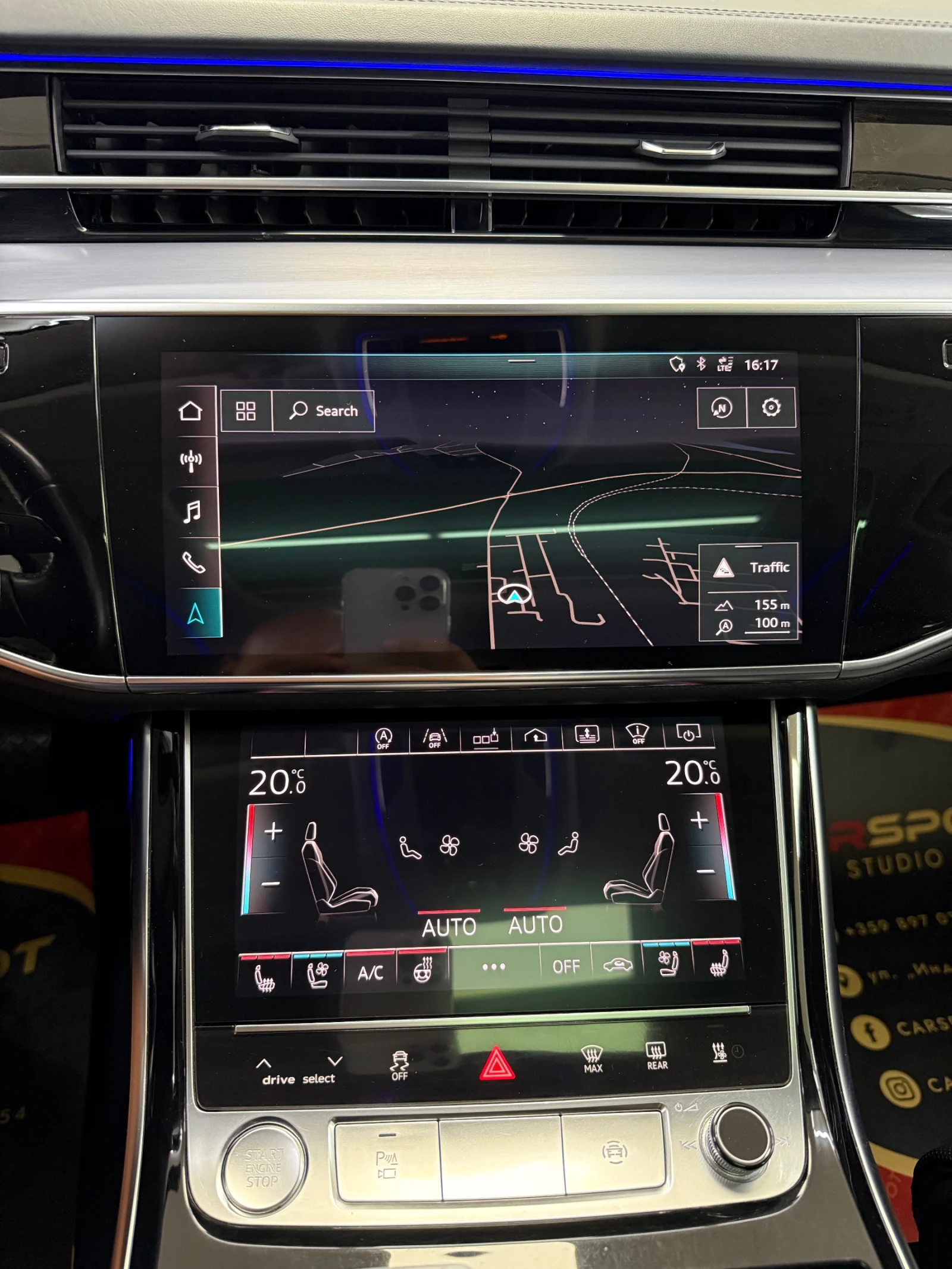 Audi A8 50TDI FULL MAXX, снимка 10 - Автомобили и джипове - 55532273