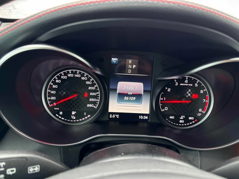 Mercedes-Benz GLC * AMG 43 * CARFAX * БЕЗ ПЪРВОНАЧАЛНА ВНОСКА, снимка 8 - Автомобили и джипове - 53049946