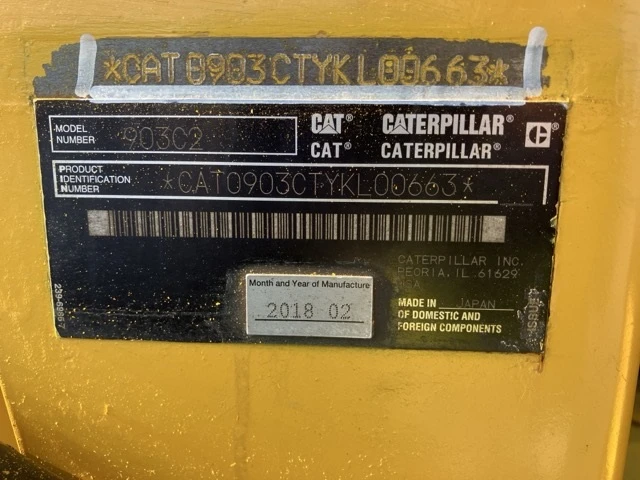 Челен товарач Cat 903C2 / ПЕРФЕКТЕН / ОЧАКВАН ВНОС !, снимка 12 - Индустриална техника - 53159077