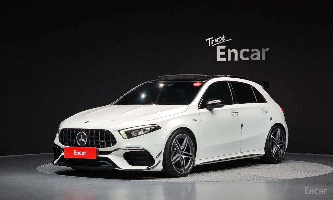 Mercedes-Benz A45 AMG S* 4MATIC+ * BURMESTER* ХЕДЪП* CARBON* 