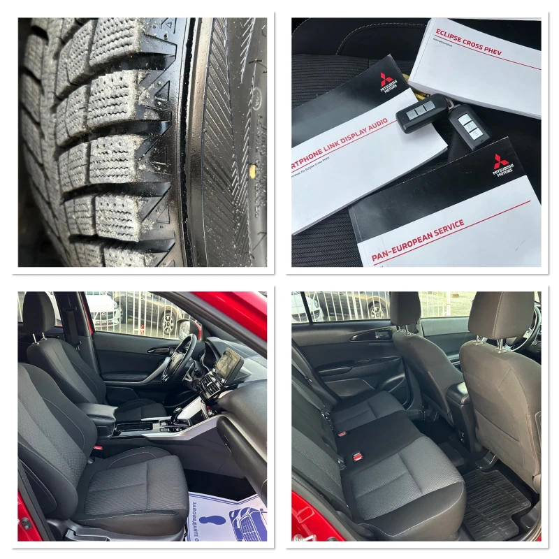 Mitsubishi Eclipse Cross 2.4 PHEV / 4Х4 / АВТОМАТИК / ДИСТРОНИК / ЕВРО6+ , снимка 17 - Автомобили и джипове - 52792588