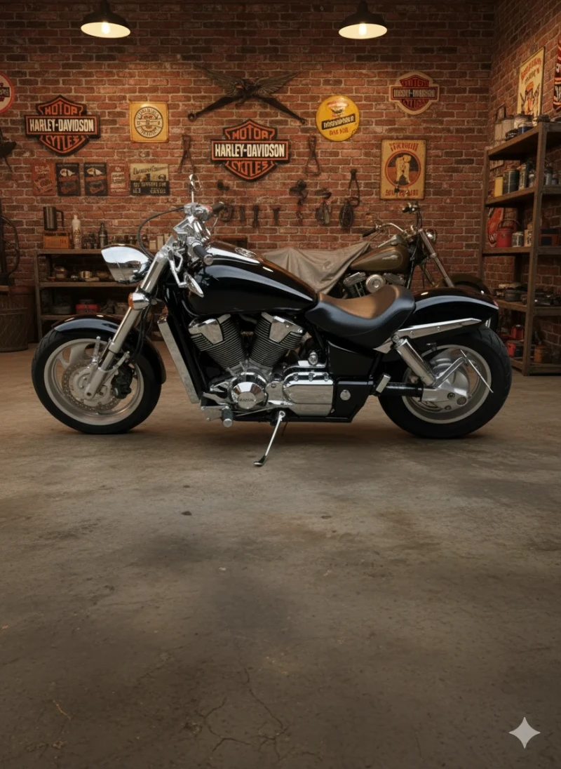 Honda Vtx VTX 1800, снимка 2 - Мотоциклети и мототехника - 52867048