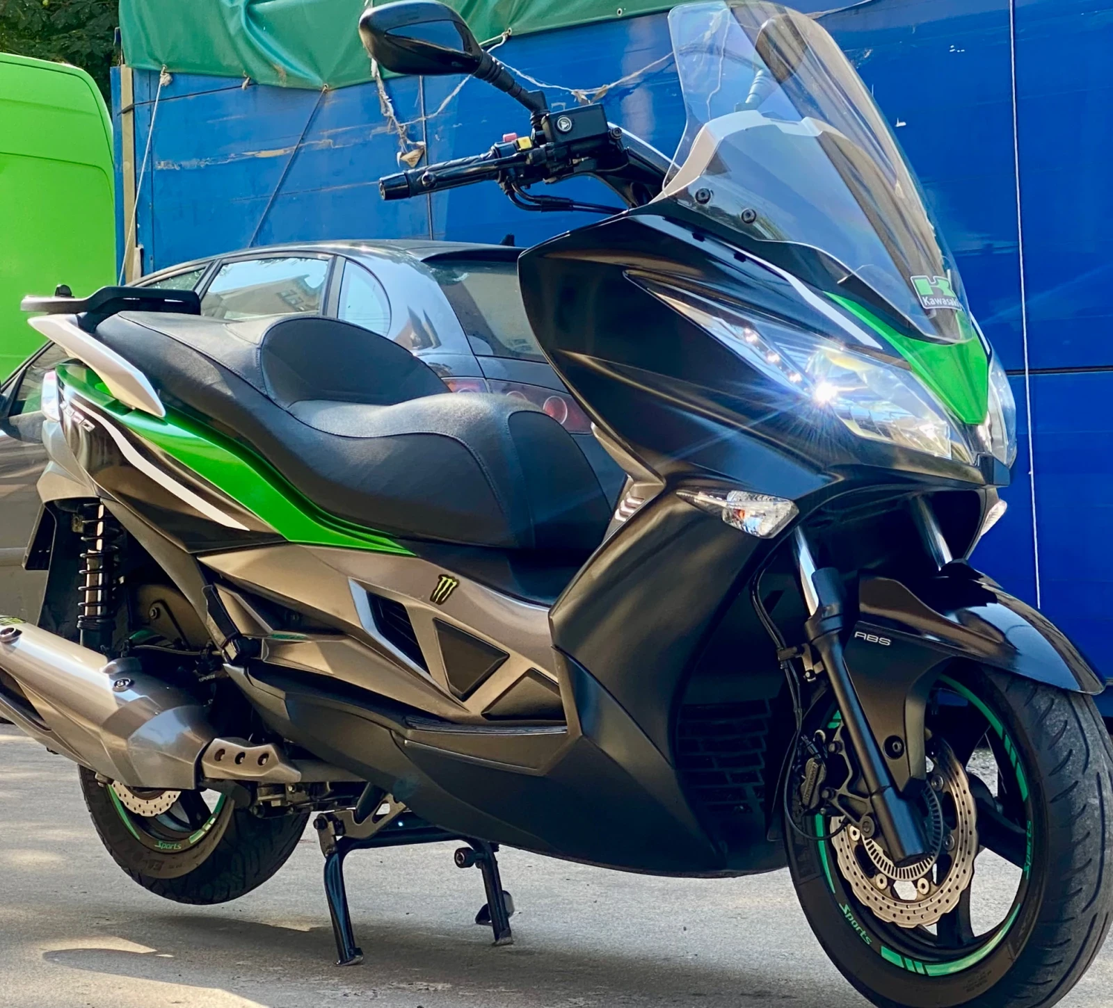 Kawasaki J300 300 куб. 26 к.с., снимка 7 - Мотоциклети и мототехника - 55598569