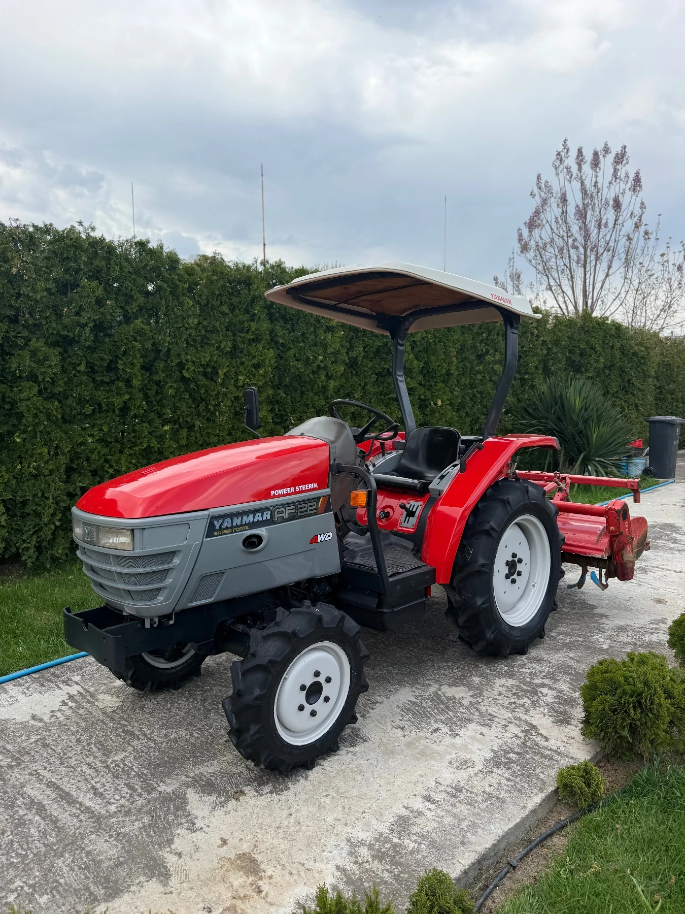 Трактор Yanmar * AF-22* ФРЕЗА* 