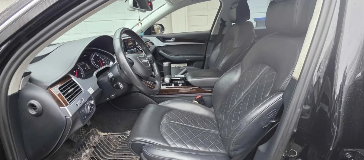 Audi A8 3.0TDI * SOFT CLOSE * HEAD UP * ОБДУХВАНЕ * CARFAX, снимка 5 - Автомобили и джипове - 54241379