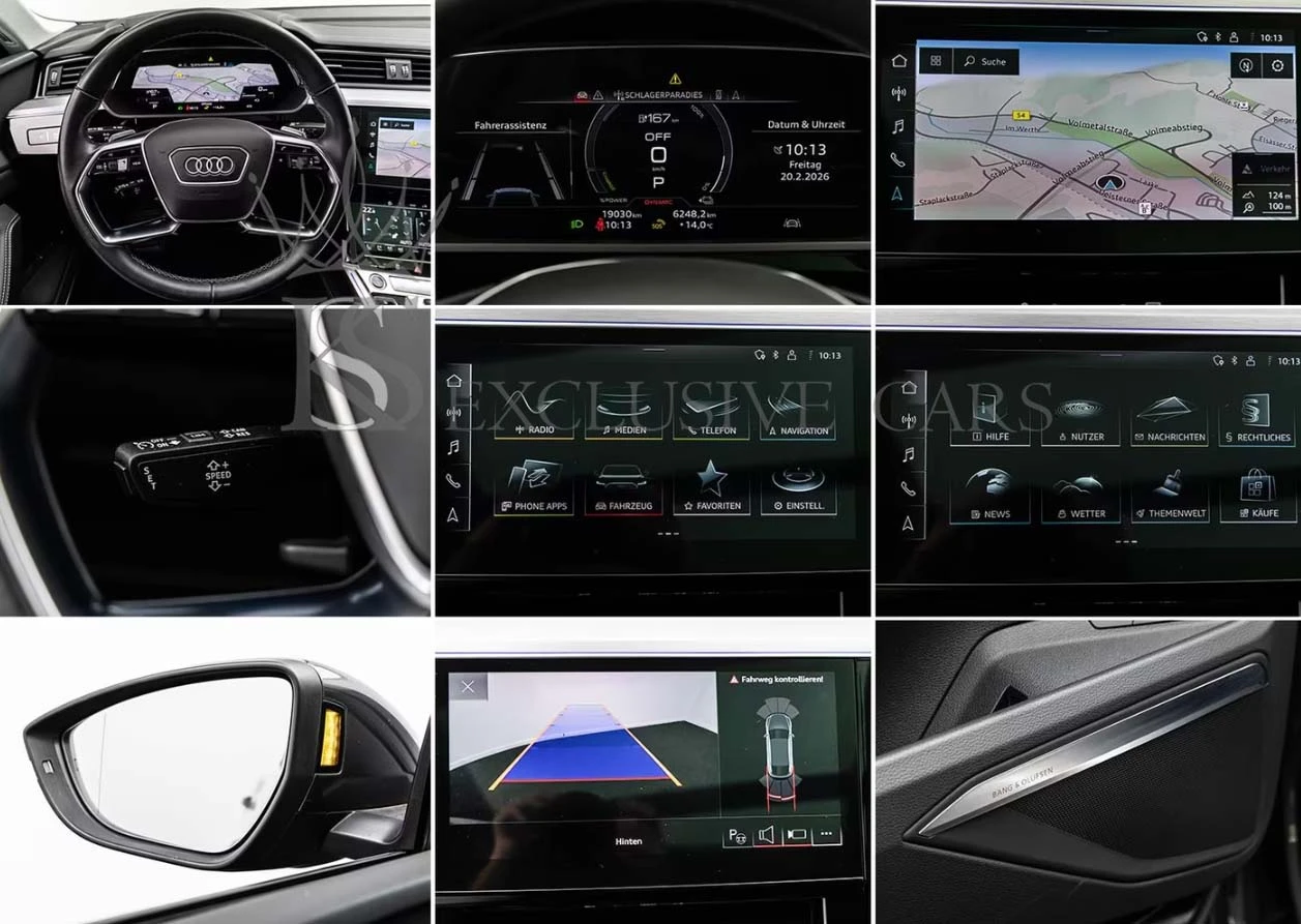 Audi E-Tron SPORTBACK 55* S-LINE* B&O* PANO* ОБДУХВАНЕ* , снимка 14 - Автомобили и джипове - 54312337