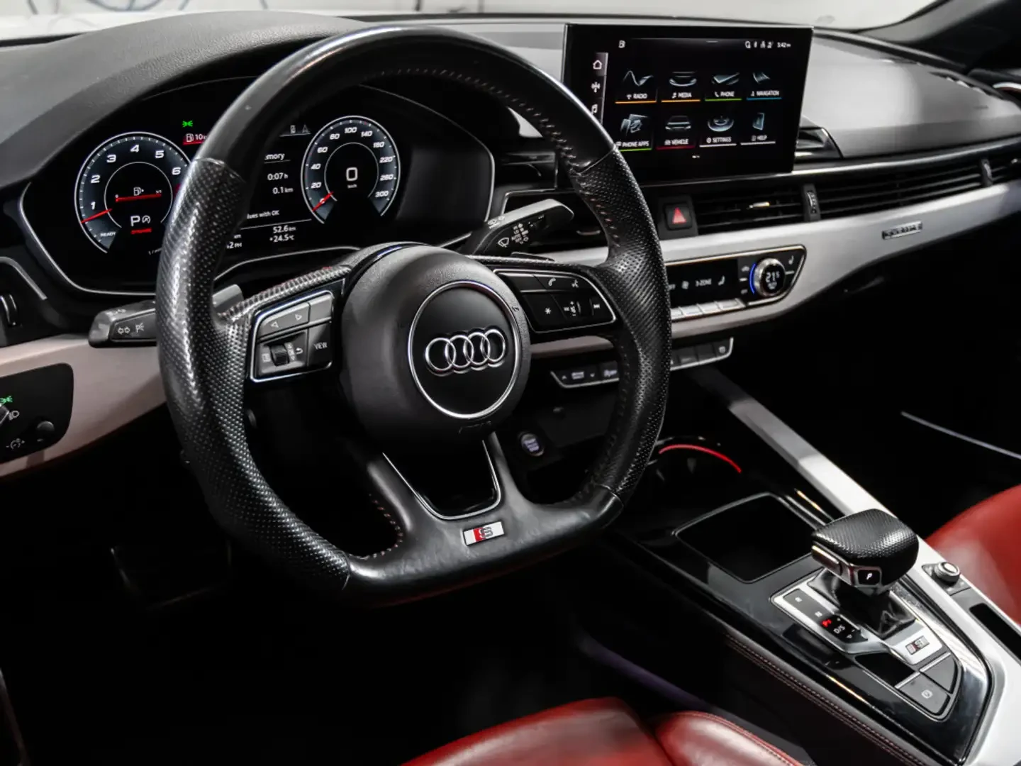 Audi S5 MATRIX* ПОДГРЕВ* 360КАМЕРА* LANE* ASSIST* , снимка 8 - Автомобили и джипове - 54831957