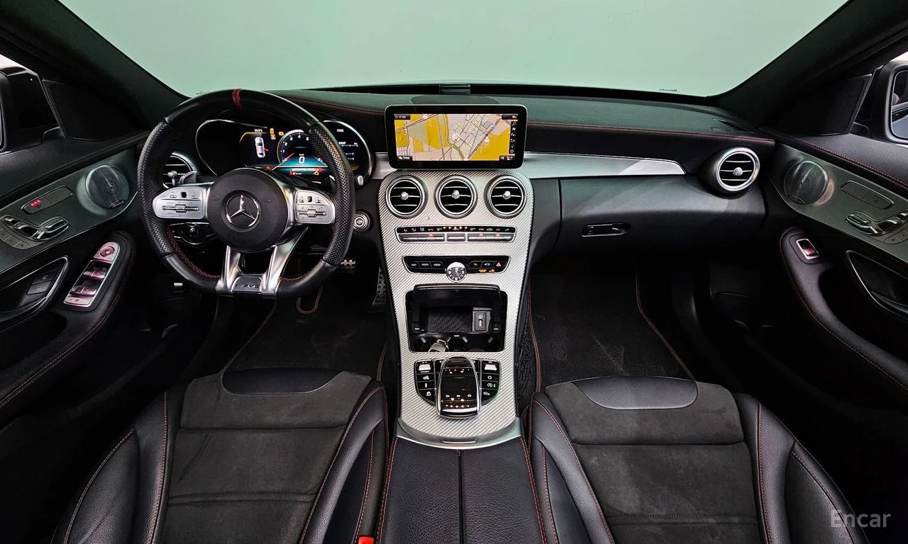 Mercedes-Benz C 43 AMG FACELIFT* 4MATIC* BURMESTER* ХЕДЪП* , снимка 7 - Автомобили и джипове - 55076203